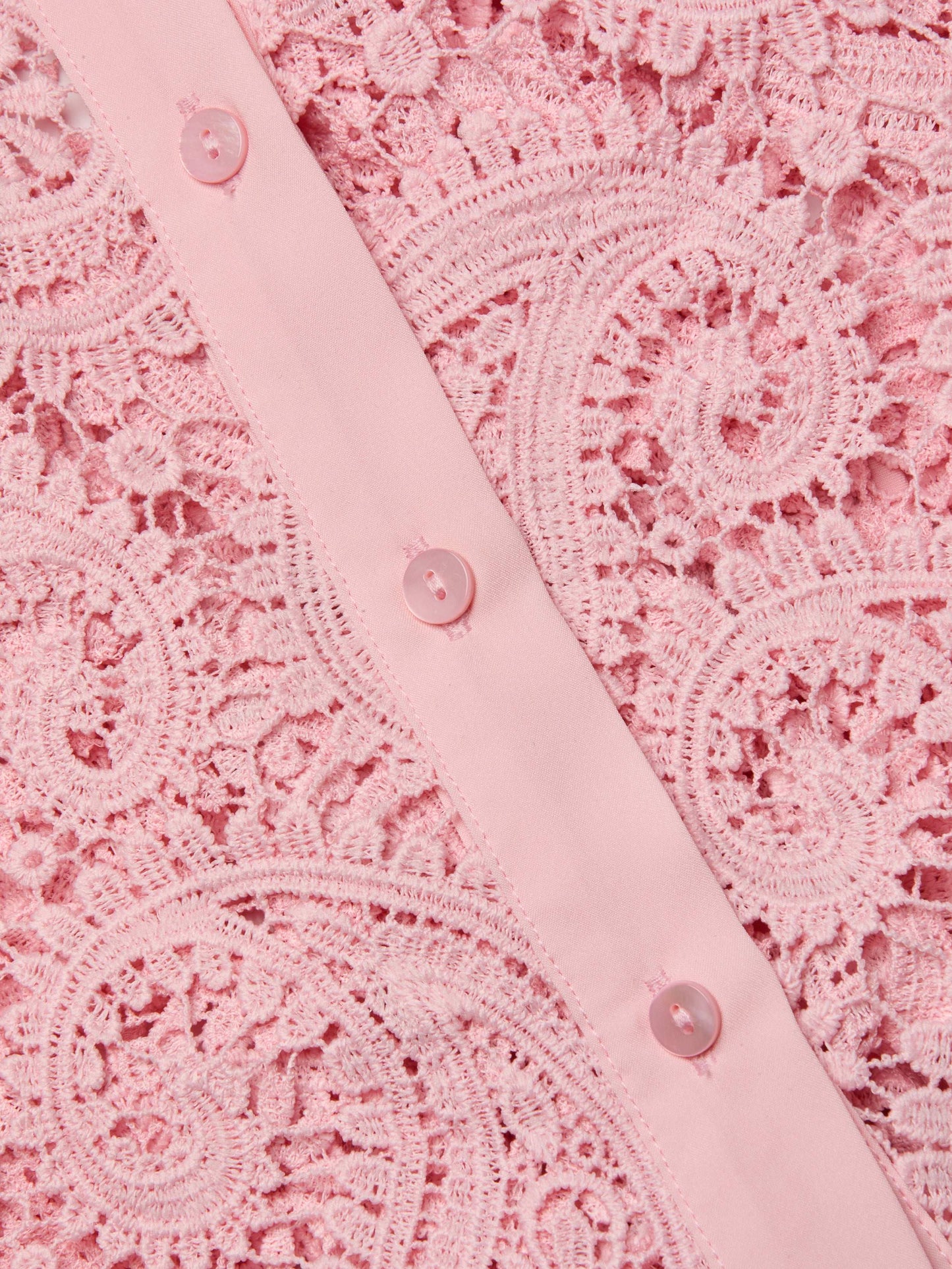 Odelia Cropped Lace Blouse